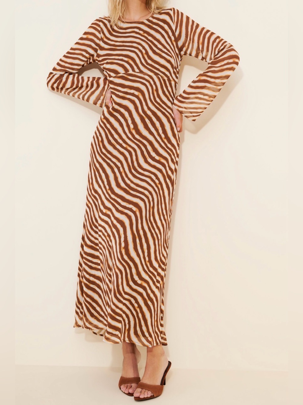 Valentina Long Sleeve Maxi Dress